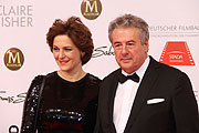 Schauspielerin Martina Gedeck und ihr Mann, Regisseur Markus Imboden@ Deutscher Filmball 2016 (©Foto: Martin Schmitz)
